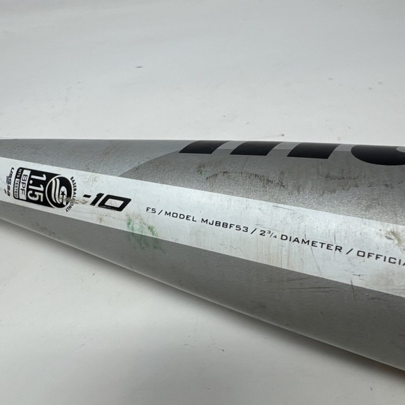 2023 Marucci F5 Bat USSSA Certified (-10)‎ Alloy MJBBF53 2 3/4" 26"/16". - Picture 6 of 11